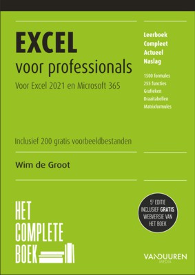 Yindo - Het Complete Boek: Excel Voor Professionals, 5e Editie